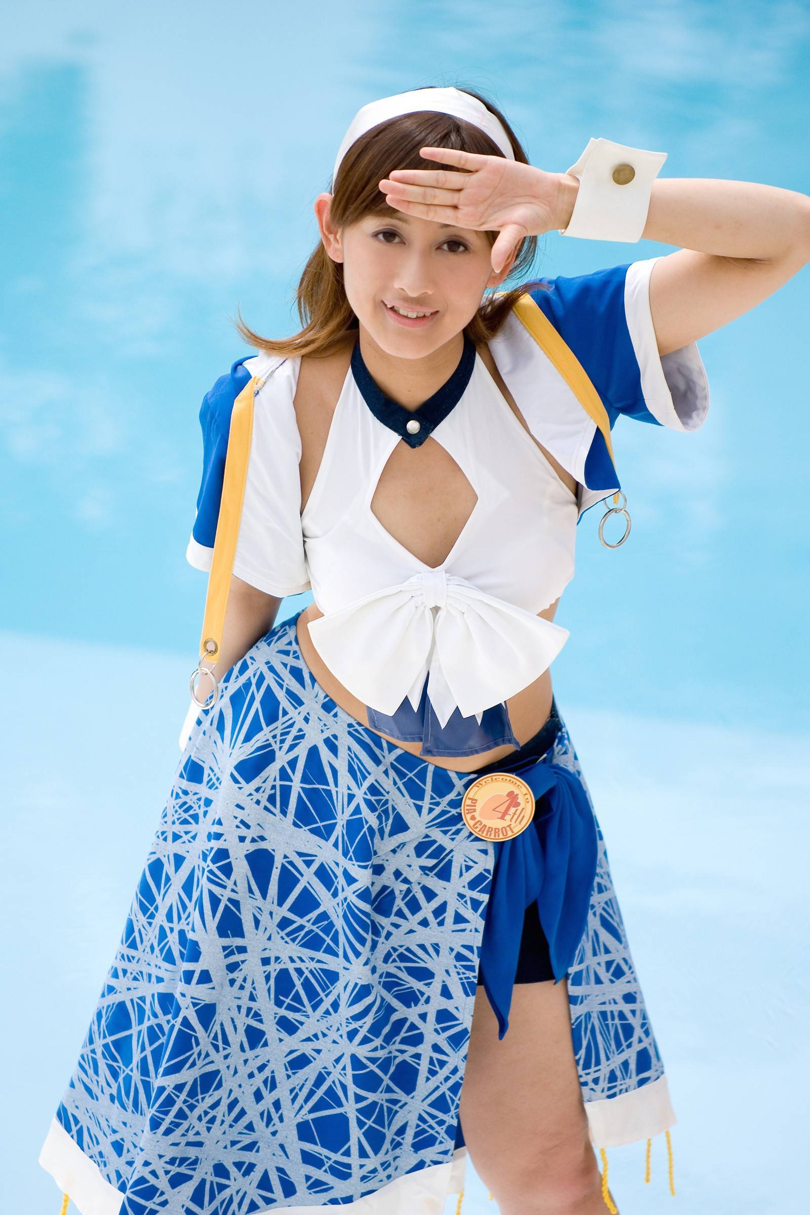 [Cosplay] 蓝色制服诱惑 Welcome to Pia Carrot